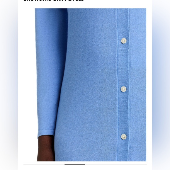 NWT | GUEST IN RESIDENCE | SHOWTIME SHIRT DRESS | FRENCH BLUE | MEDIUM - Picture 7 of 10